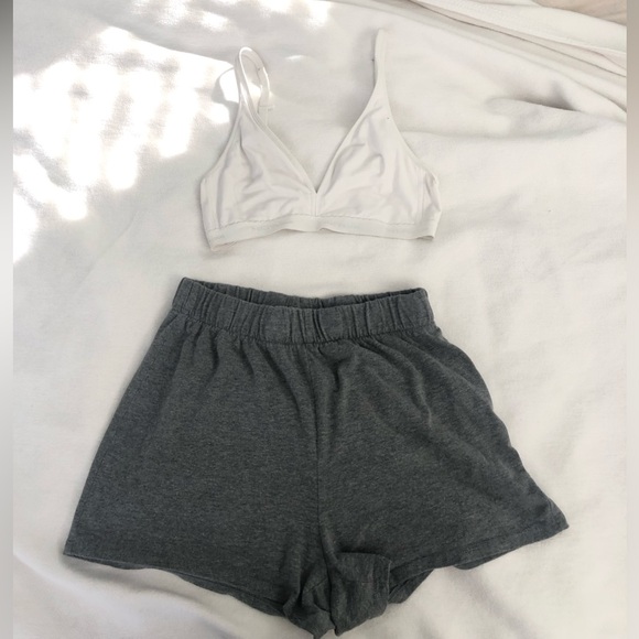 Sleep Cotton short and bralette set - Picture 2 of 7